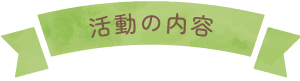 活動の内容