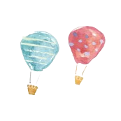 風船のイラスト