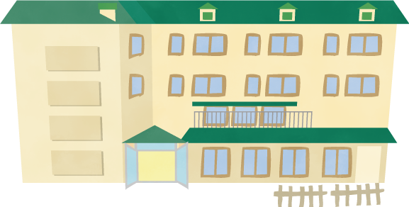 共楽養育園外観イラスト